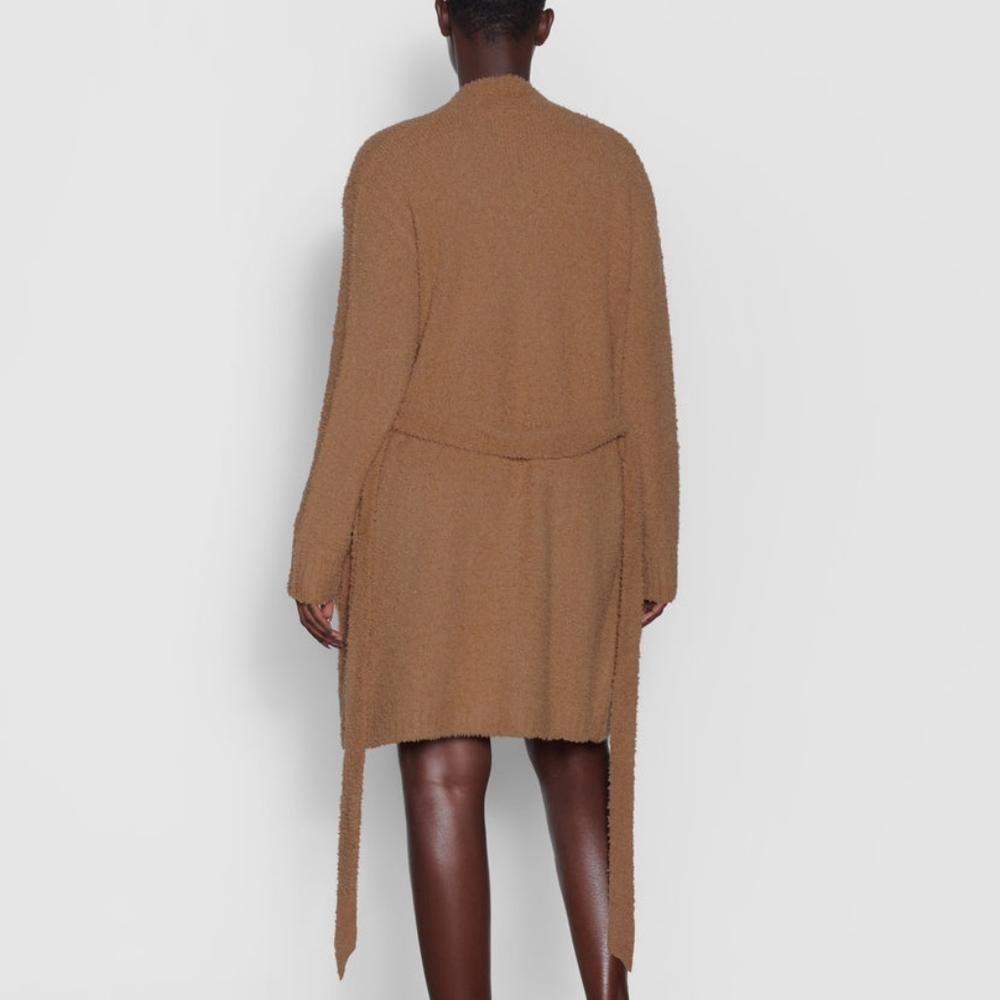 Cozy Brown Women's Robe - Picture 3 of 11